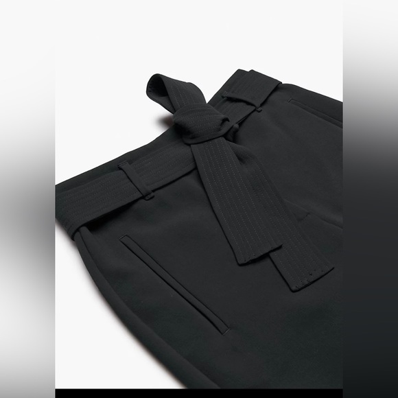 Aritzia Wilfred tie front black pants - Picture 4 of 6